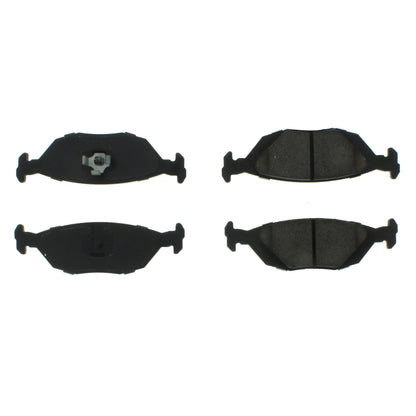 Centric Parts Disc Brake Pad Set with Semi-Metallic compounds 102.03220