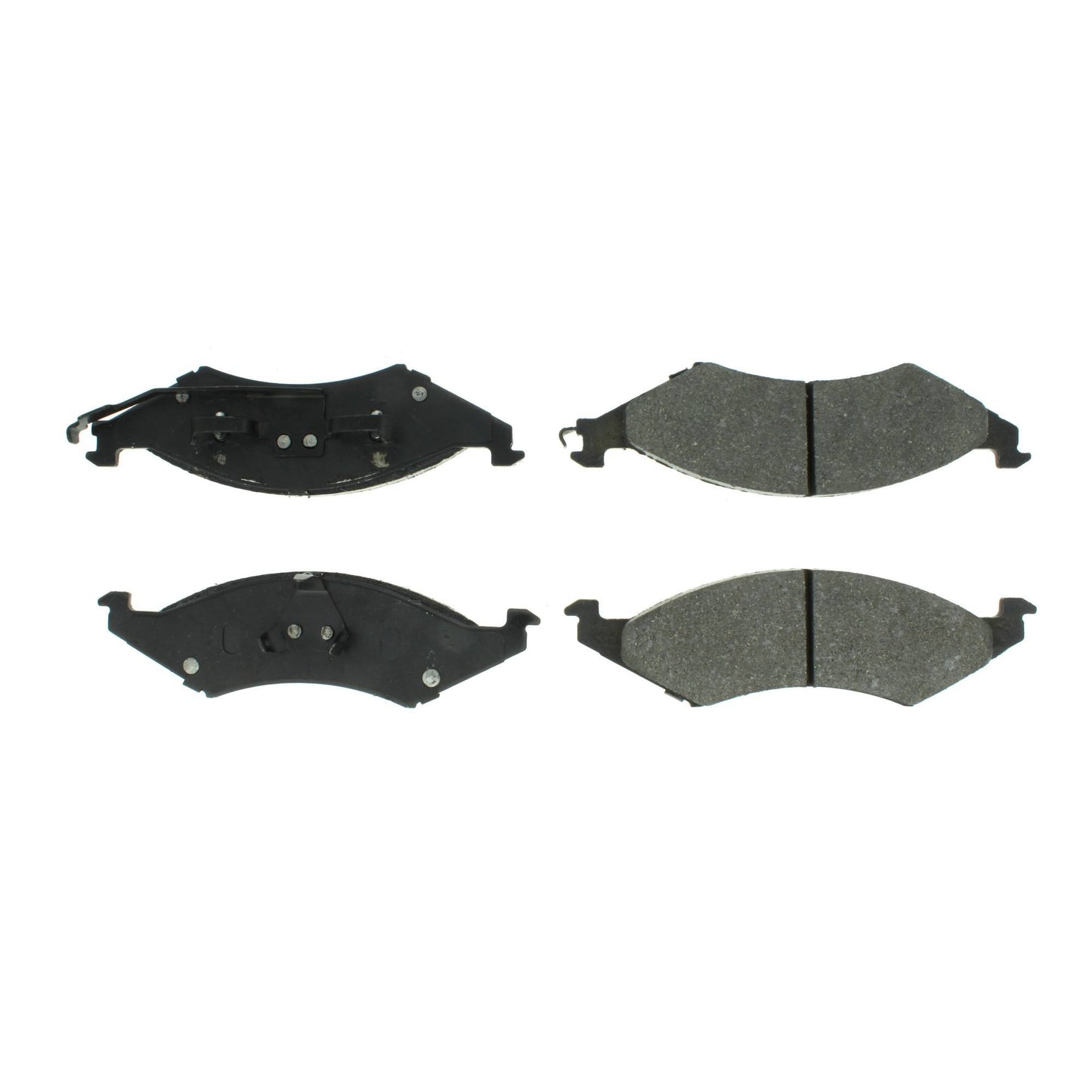 Centric Parts Disc Brake Pad Set with Semi-Metallic compounds 102.03240