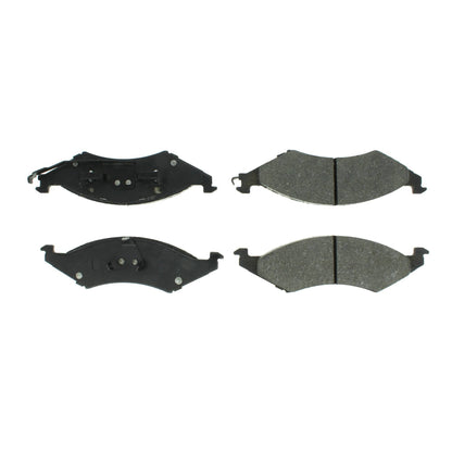 Centric Parts Disc Brake Pad Set with Semi-Metallic compounds 102.03240