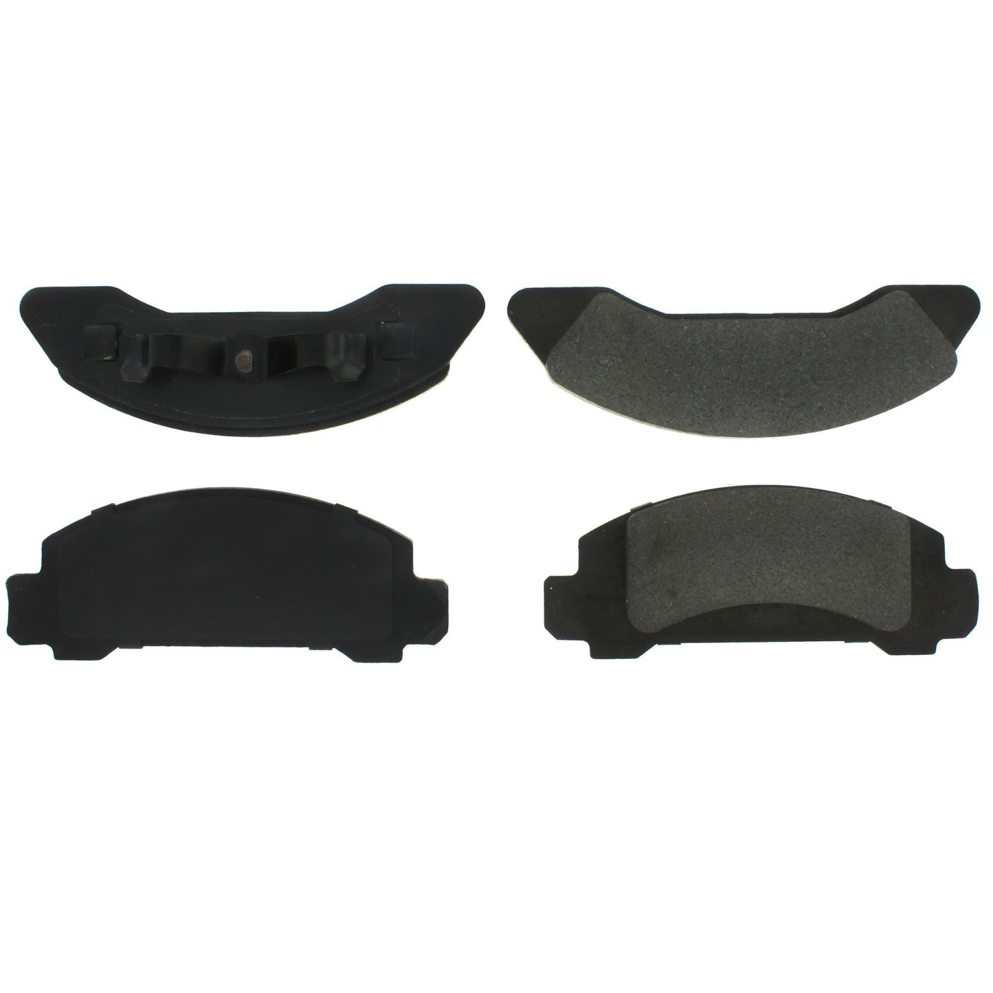 Centric Parts Disc Brake Pad Set with Semi-Metallic compounds 102.03260