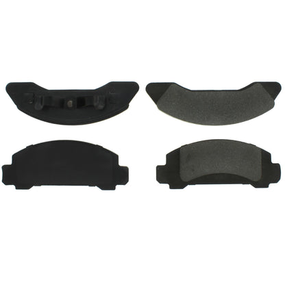 Centric Parts Disc Brake Pad Set with Semi-Metallic compounds 102.03260