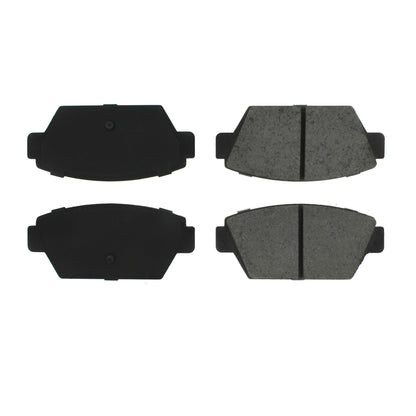 Centric Parts Disc Brake Pad Set with Semi-Metallic compounds 102.03290