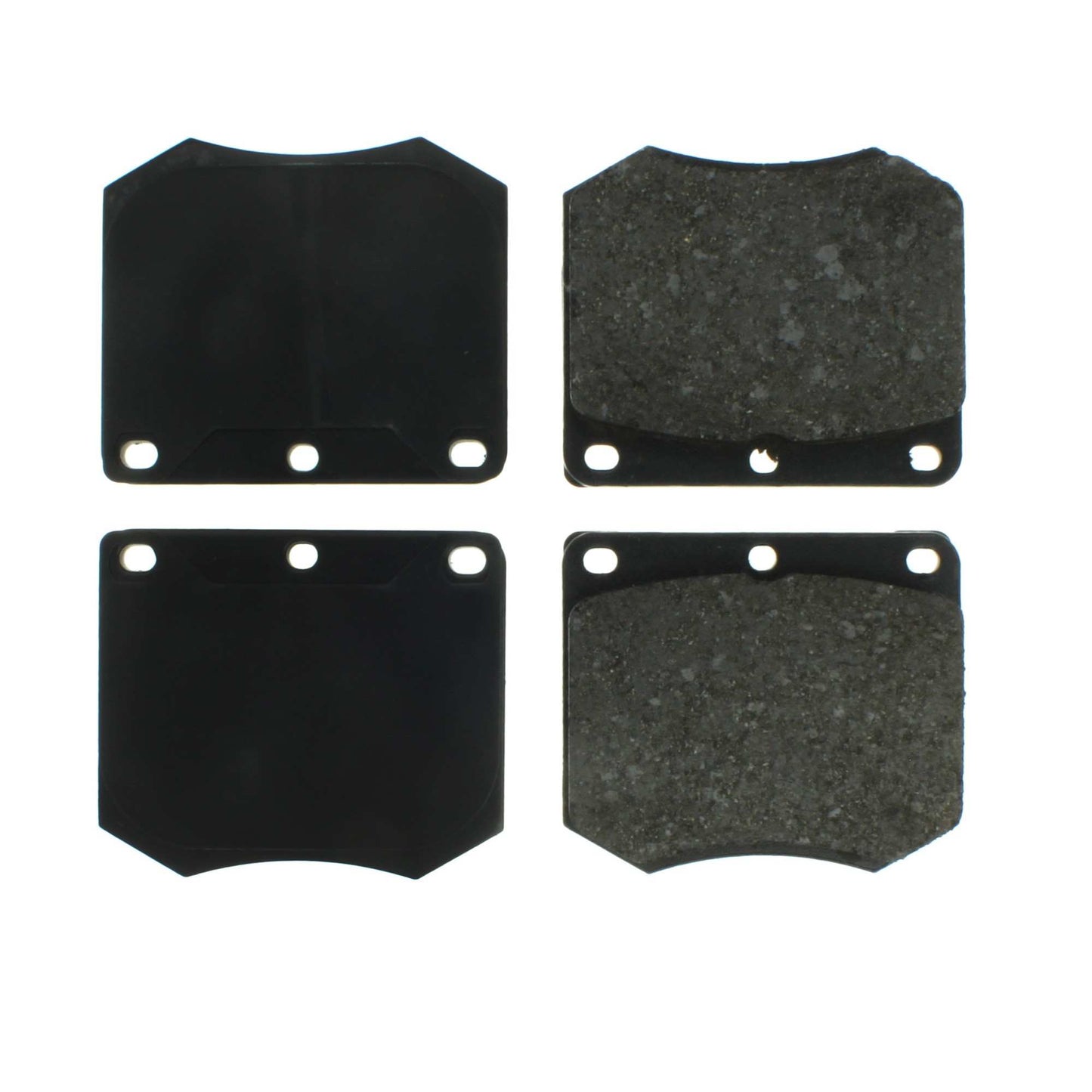 Centric Parts Disc Brake Pad Set with Semi-Metallic compounds 102.03300