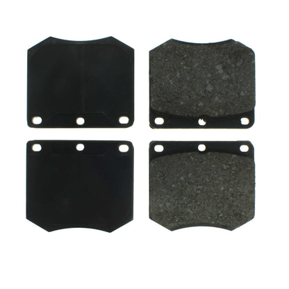Centric Parts Disc Brake Pad Set with Semi-Metallic compounds 102.03300