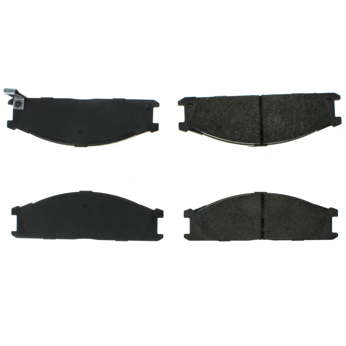Centric Parts Disc Brake Pad Set Shimmed Semi-Metallic 102.03330