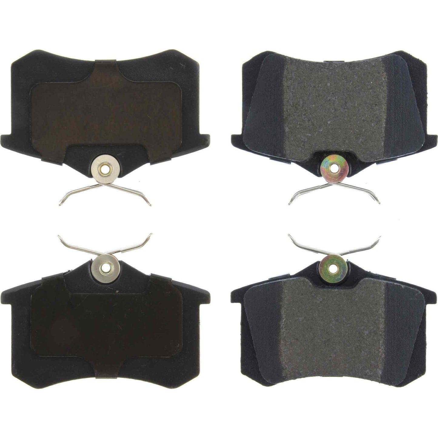 Centric Parts Disc Brake Pad Set Shimmed Semi-Metallic for 102.03400