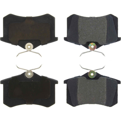 Centric Parts Disc Brake Pad Set Shimmed Semi-Metallic for 102.03400