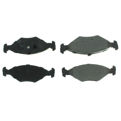 Centric Parts Disc Brake Pad Set Shimmed Semi-Metallic 102.03501
