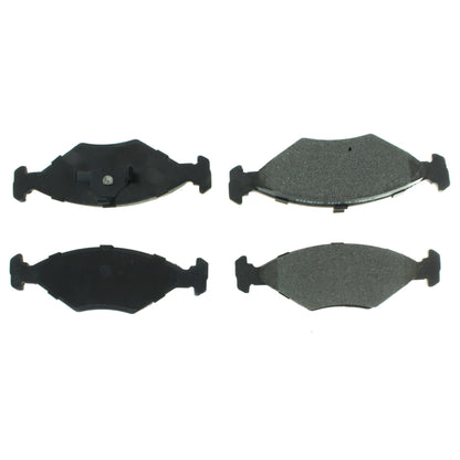Centric Parts Disc Brake Pad Set Shimmed Semi-Metallic 102.03501