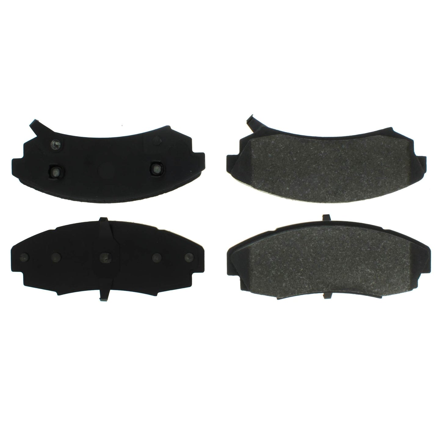 Centric Parts Disc Brake Pad Set Semi-Metallic with Noise-Reducing Shims 102.03530