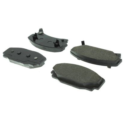 Centric Parts Disc Brake Pad Set Semi-Metallic with Noise-Reducing Shims 102.03540