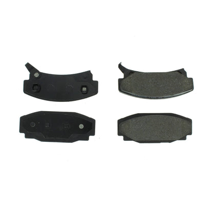 Centric Parts Disc Brake Pad Set Semi-Metallic with Noise-Reducing Shims 102.03540
