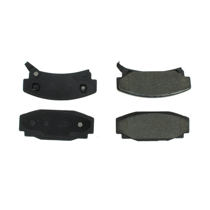 Centric Parts Disc Brake Pad Set Semi-Metallic with Noise-Reducing Shims 102.03540