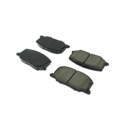 Centric Parts Disc Brake Pad Set Semi-Metallic with Noise Reduction 102.03560