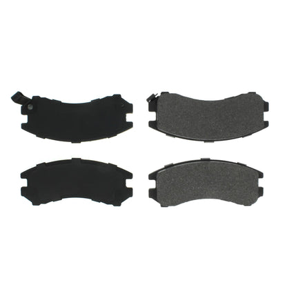 Centric Parts Disc Brake Pad Set Semi-Metallic with Shims for 1989 Suzuki Swift, 1990-1996 Nissan Pulsar NX, Sentra 102.03570
