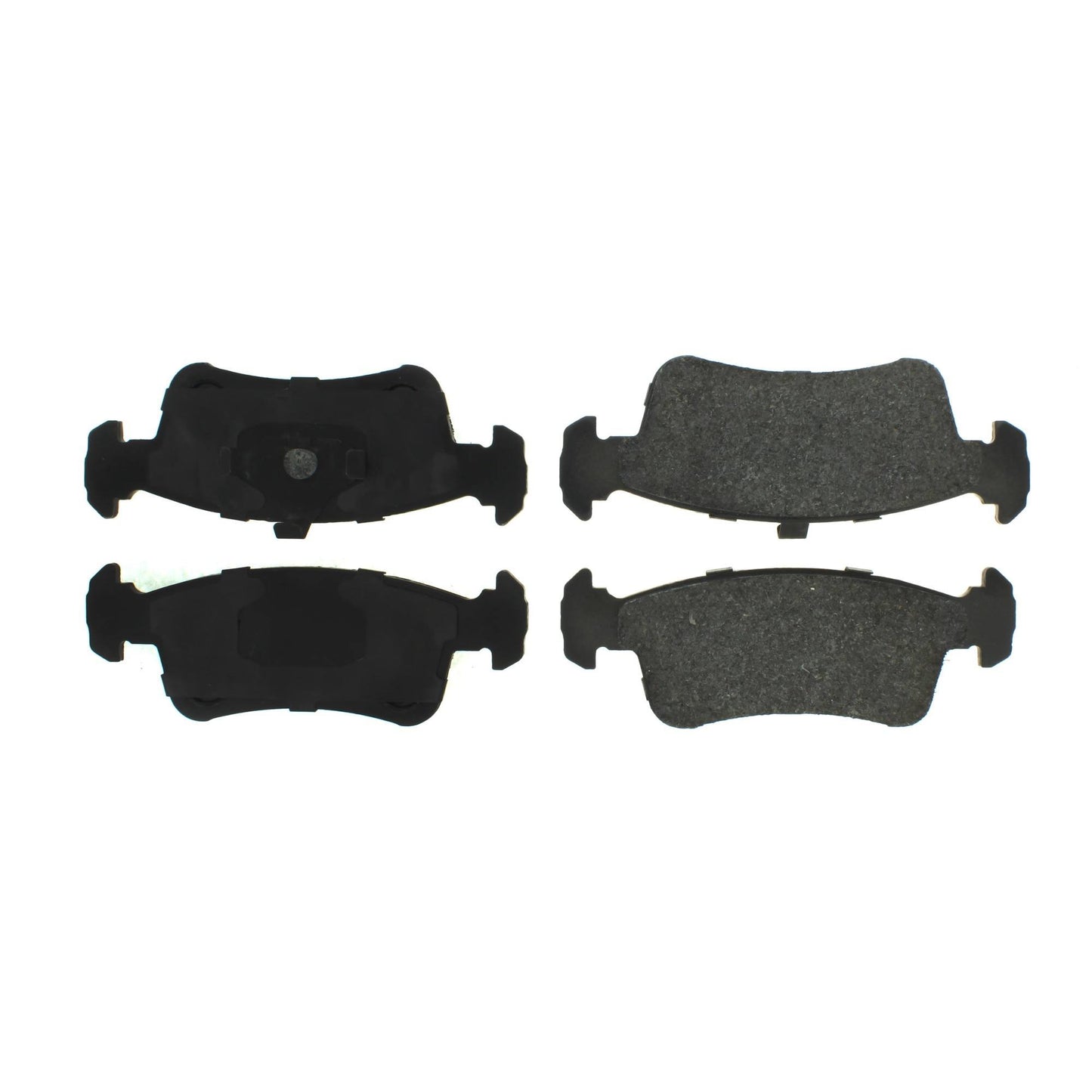 Centric Parts Disc Brake Pad Set Semi-Metallic with Noise-Reducing Shims 102.03590