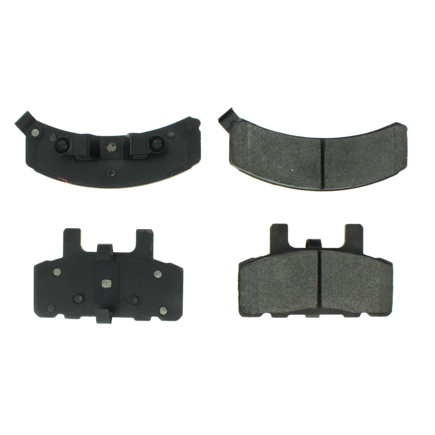 Centric Parts Disc Brake Pad Set Semi-Metallic with Noise Reduction 102.03690