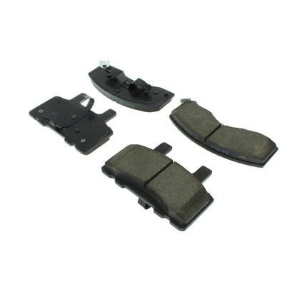 Centric Parts Disc Brake Pad Set with Semi-Metallic compounds for unspecified vehicle 102.03700