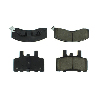 Centric Parts Disc Brake Pad Set with Semi-Metallic compounds for unspecified vehicle 102.03700
