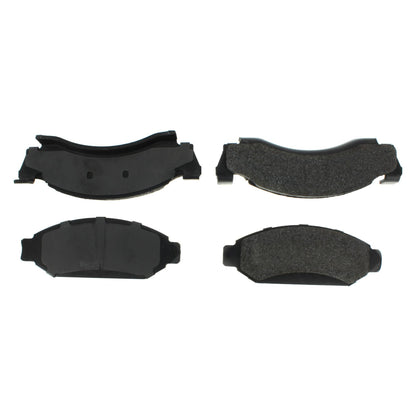 Centric Parts Disc Brake Pad Set with Semi-Metallic compounds 102.03750