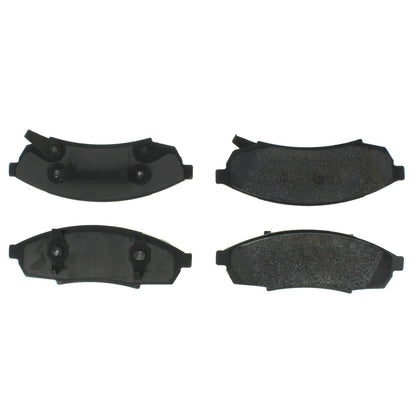 Centric Parts Disc Brake Pad Set with Semi-Metallic compounds 102.03760