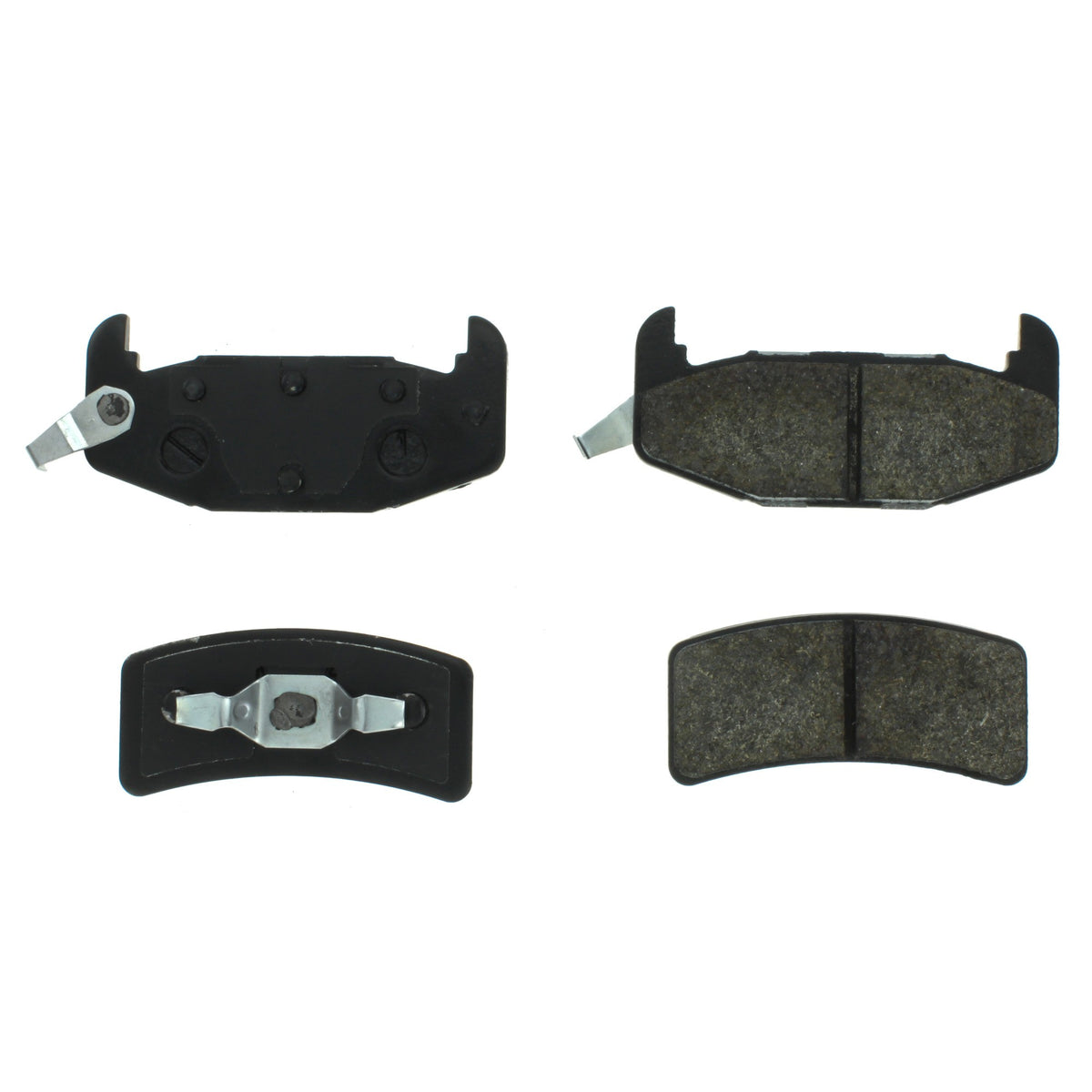 Centric Parts Disc Brake Pad Set with Semi-Metallic compounds 102.03770