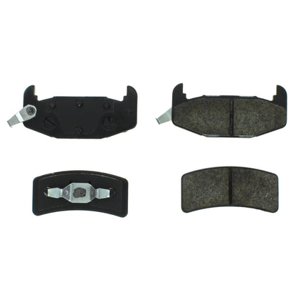 Centric Parts Disc Brake Pad Set with Semi-Metallic compounds 102.03770