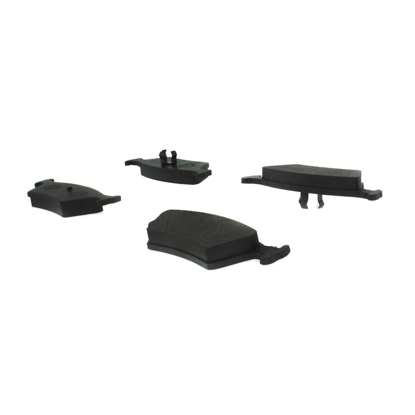 Centric Parts Disc Brake Pad Set Semi-Metallic with Noise-Reducing Shims 102.03810