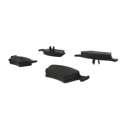 Centric Parts Disc Brake Pad Set Semi-Metallic with Noise-Reducing Shims 102.03810