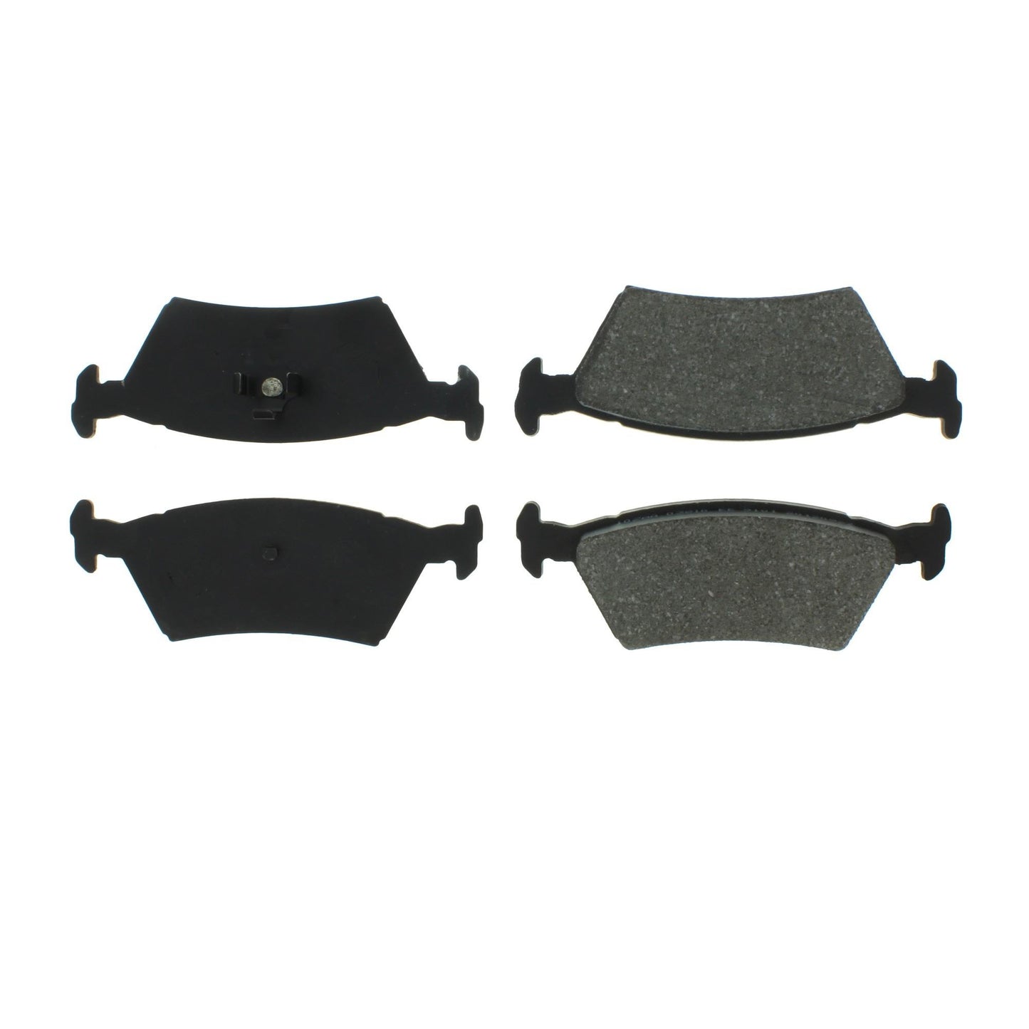 Centric Parts Disc Brake Pad Set Semi-Metallic with Noise-Reducing Shims 102.03810