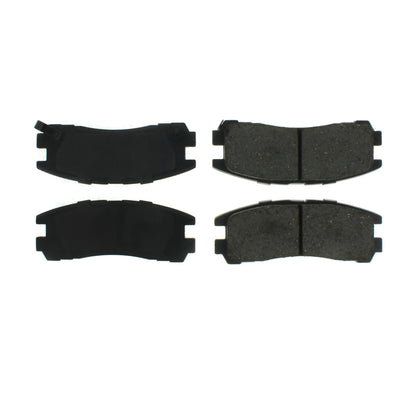 Centric Parts Disc Brake Pad Set with Semi-Metallic compounds 102.03830