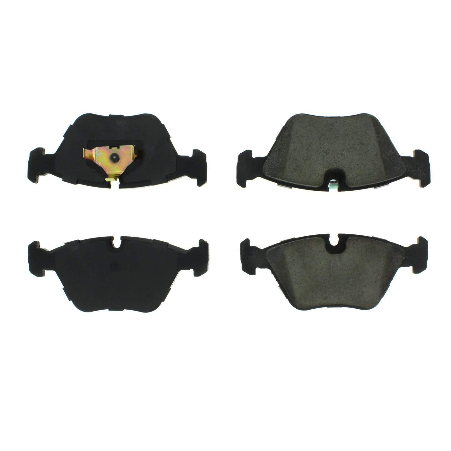Centric Parts Disc Brake Pad Set Shimmed Semi-Metallic 102.03940