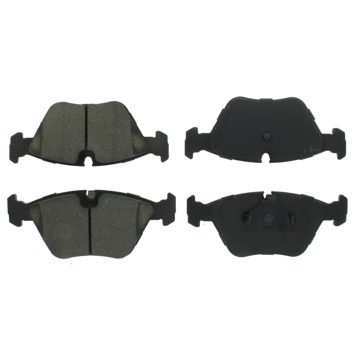 Centric Parts Disc Brake Pad Set Semi-Metallic with Noise Reduction 102.03941