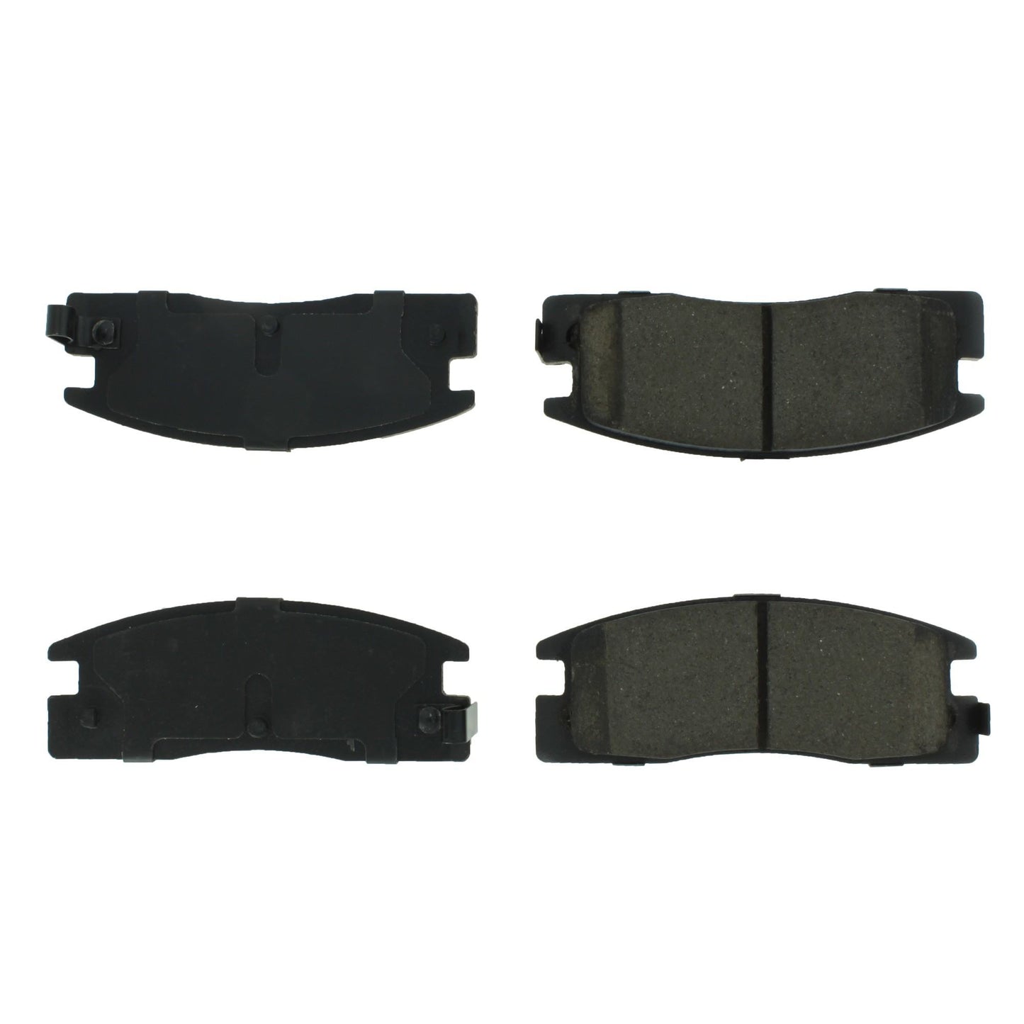 Centric Parts Disc Brake Pad Set Semi-Metallic with Noise Reduction 102.03980
