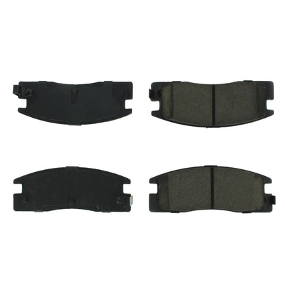 Centric Parts Disc Brake Pad Set Semi-Metallic with Noise Reduction 102.03980