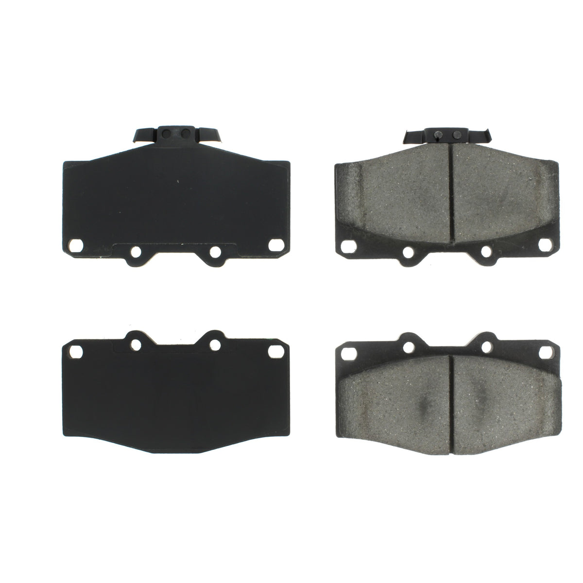 Centric Parts Disc Brake Pad Set Shimmed Semi-Metallic 102.04100
