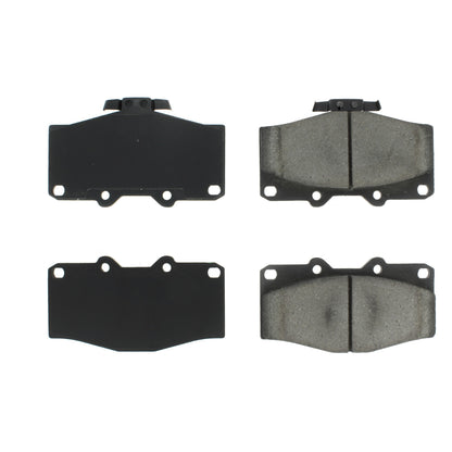 Centric Parts Disc Brake Pad Set Shimmed Semi-Metallic 102.04100