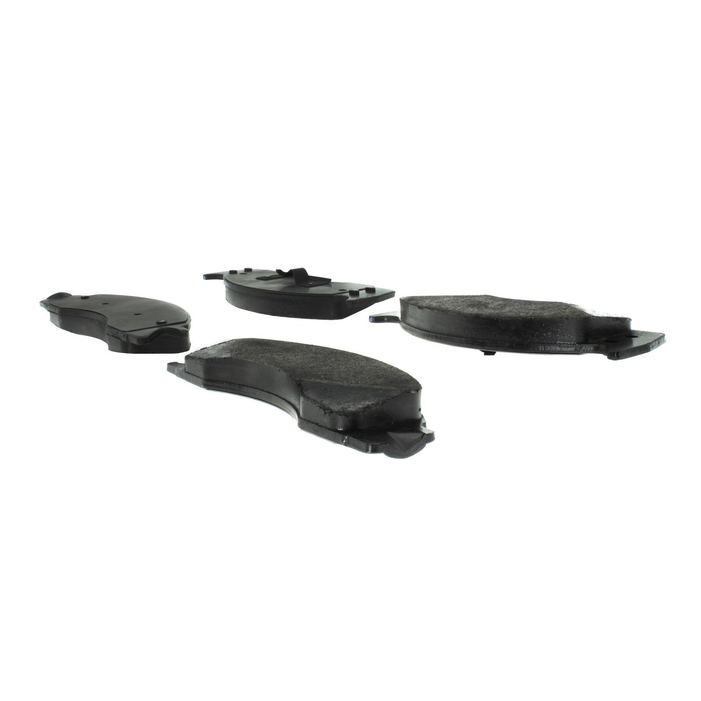 Centric Parts Disc Brake Pad Set Shimmed for Noise Reduction with Semi-Metallic Compounds