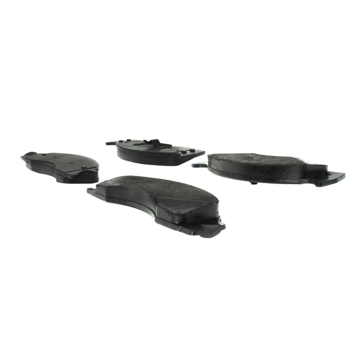 Centric Parts Disc Brake Pad Set Shimmed for Noise Reduction with Semi-Metallic Compounds