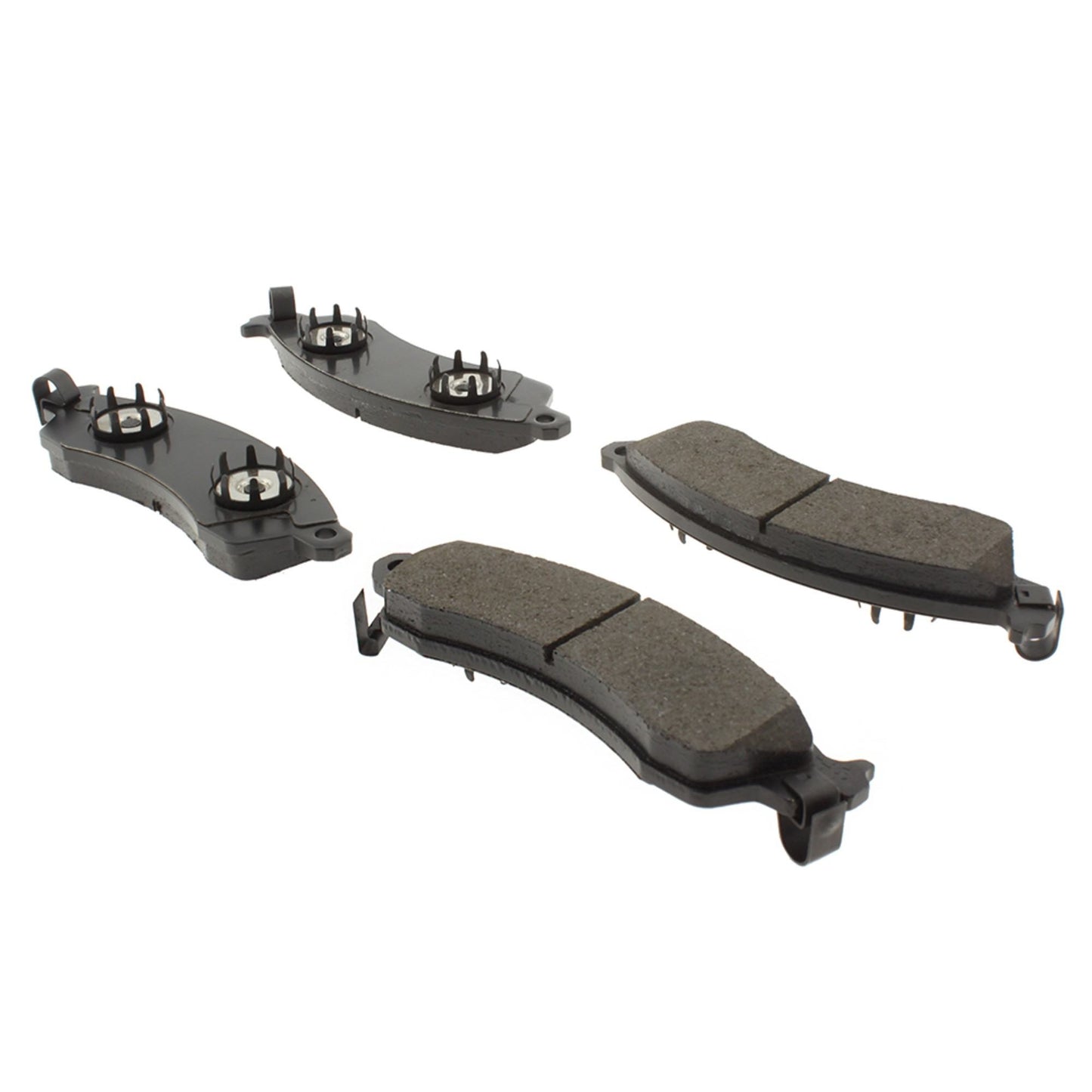 Centric Parts Disc Brake Pad Set Shimmed Semi-Metallic for 100% Asbestos and Copper Free Formula 102.04120