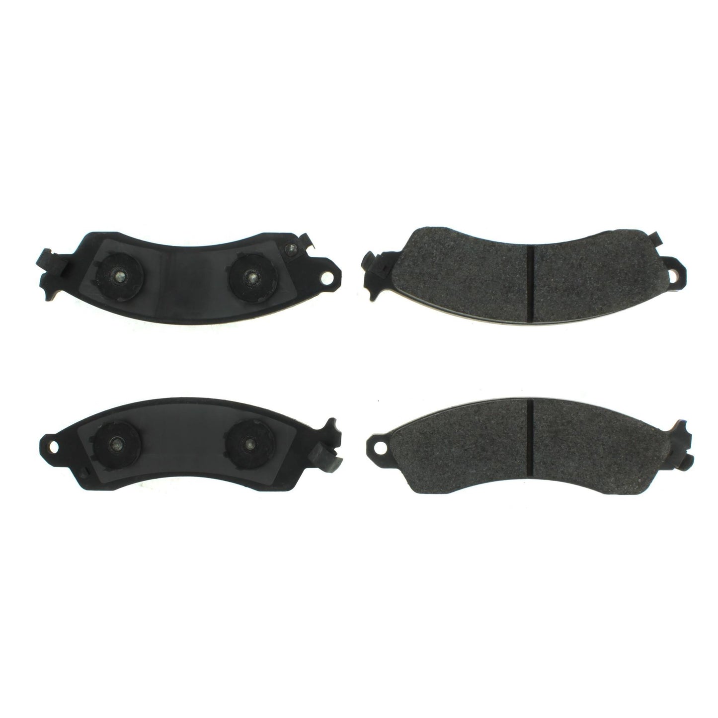 Centric Parts Disc Brake Pad Set Shimmed Semi-Metallic for 100% Asbestos and Copper Free Formula 102.04120