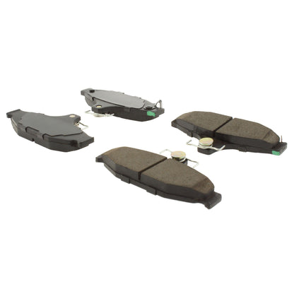 Centric Parts Disc Brake Pad Set Semi-Metallic with Shims for 1997-1985 Chevrolet Camaro 1996-1988 Corvette 1997-1988 Pontiac Firebird 102.04130