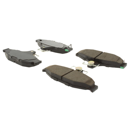 Centric Parts Disc Brake Pad Set Semi-Metallic with Shims for 1997-1985 Chevrolet Camaro 1996-1988 Corvette 1997-1988 Pontiac Firebird 102.04130