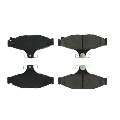 Centric Parts Disc Brake Pad Set Semi-Metallic with Shims for 1997-1985 Chevrolet Camaro 1996-1988 Corvette 1997-1988 Pontiac Firebird 102.04130