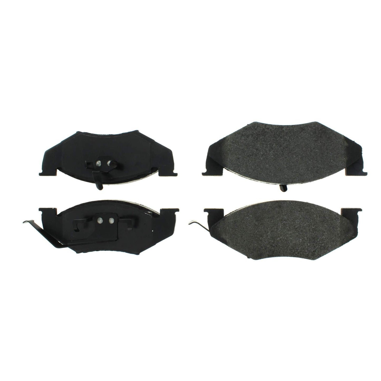 Centric Parts Disc Brake Pad Set Semi-Metallic with Shims for 1989-1990 Chrysler Daytona LeBaron Town & Country Dodge Caravan Grand Caravan Plymouth Voyager 102.04140