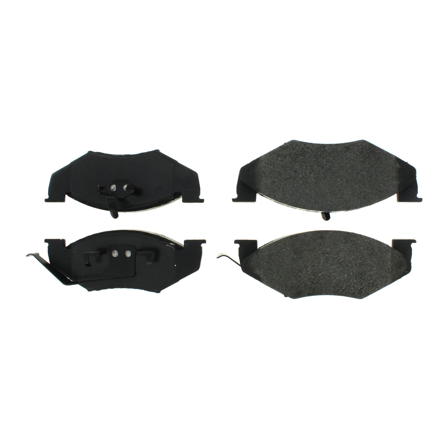 Centric Parts Disc Brake Pad Set Semi-Metallic with Shims for 1989-1990 Chrysler Daytona LeBaron Town & Country Dodge Caravan Grand Caravan Plymouth Voyager 102.04140