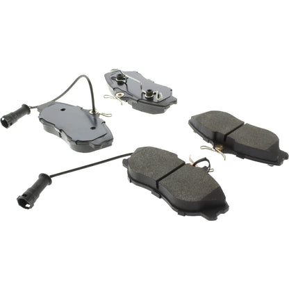 Centric Parts Disc Brake Pad Set Semi-Metallic with Shims for Audi 90 1995-1993 102.04190