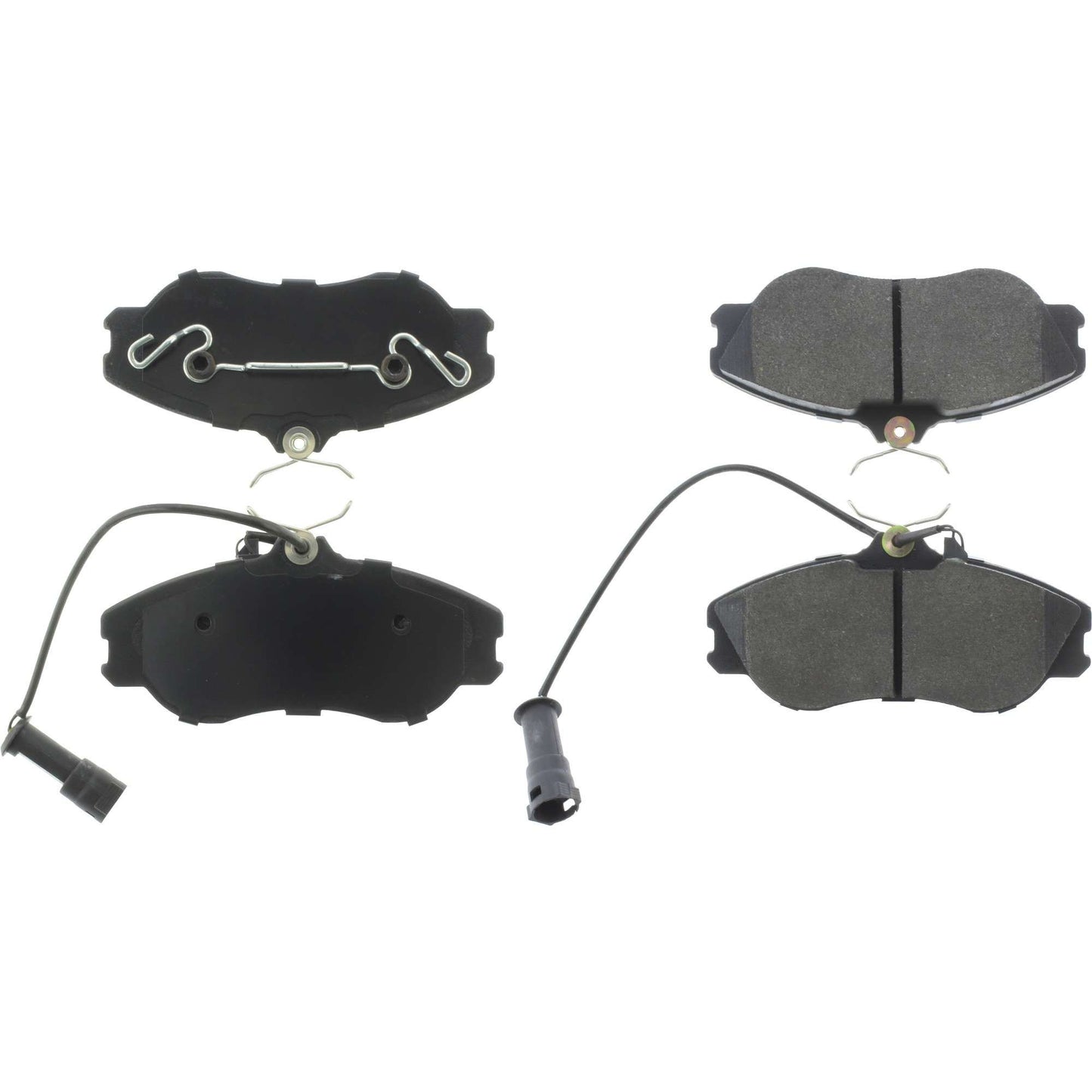 Centric Parts Disc Brake Pad Set Semi-Metallic with Shims for Audi 90 1995-1993 102.04190
