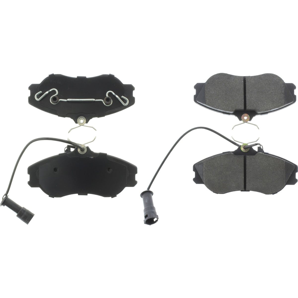 Centric Parts Disc Brake Pad Set Semi-Metallic with Shims for Audi 90 1995-1993 102.04190