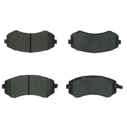 Centric Parts Disc Brake Pad Set Semi-Metallic with Shims for 1989-1996 Nissan 240SX 102.04220